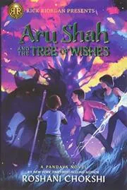 Book cover for "Aru Shah and the Tree of Wishes" by Roshani Chokshi