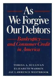 Book cover for "As We Forgive Our Debtors"