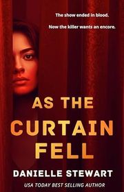 Book cover for "As the Curtain Fell" by Danielle Stewart
