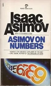 Book cover for "Asimov on Numbers" by Isaac Asimov