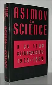 Book cover for "Asimov on Science" by Isaac Asimov