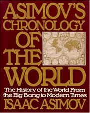 Book cover for "Asimov's Chronology of the World" by Isaac Asimov