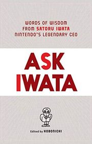 Book cover for "Ask Iwata" by Hobonichi