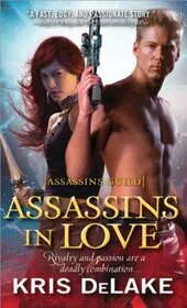 Book cover for "Assassins in Love" by Kristine Kathryn Rusch