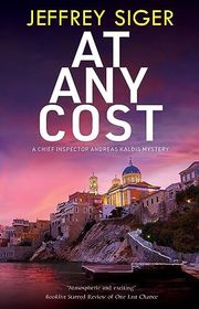 Book cover for "At Any Cost" by Jeffrey Siger
