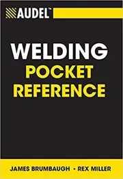 Book cover for "Audel Welding Pocket Reference" by James E. Brumbaugh