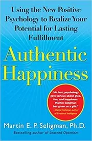 Book cover for "Authentic Happiness" by Martin E. P. Seligman