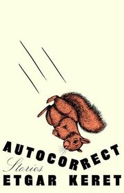 Etgar Keret book cover