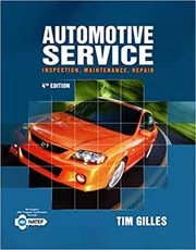 Book cover for "Automotive Service" by Tim Gilles