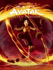 Book cover for "Avatar: The Last Airbender the Art of the Animated Series" by Michael Dante DiMartino