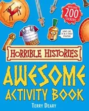 Book cover for "Awesome Activity Book" by Terry Deary