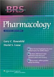 Book cover for "BRS Pharmacology" by Gary C. Rosenfeld