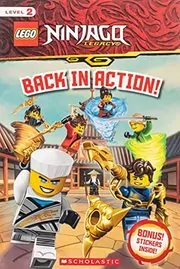 Book cover for "Back in Action!" by Tracey West