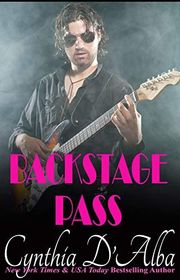 Book cover for "Backstage Pass" by Cynthia D'Alba