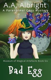 Book cover for "Bad Egg" by AA Albright
