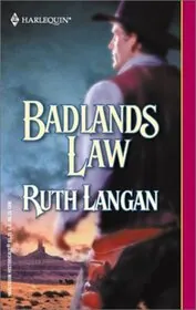 Book cover for "Badlands Law" by Ruth Langan