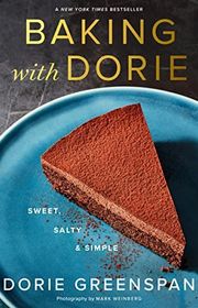 Book cover for "Baking with Dorie: Sweet, Salty & Simple" by Dorie Greenspan