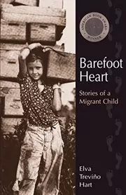 Book cover for "Barefoot Heart" by Elva Treviño Hart