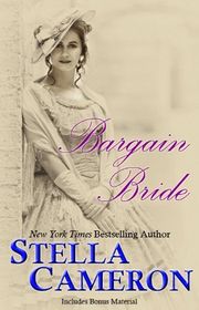 Book cover for "Bargain Bride" by Stella Cameron