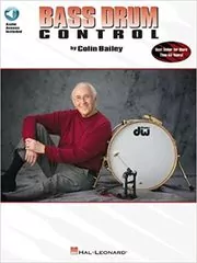 Book cover for "Bass Drum Control" by Colin Bailey