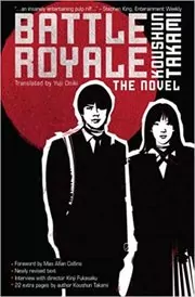 Book cover for "Battle Royale" by Koushun Takami