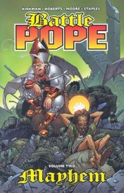 Book cover for "Battle Pope, Volume 2" by Robert Kirkman