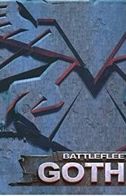 Book cover for "Battlefleet Gothic" by Gav Thorpe