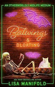 Book cover for "Batwings & Bloating" by Lisa Manifold