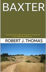 Book cover for "Baxter" by Robert J Thomas