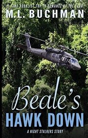 Book cover for "Beale's Hawk Down" by ML Buchman