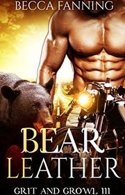 Book cover for "Bear Leather" by Becca Fanning