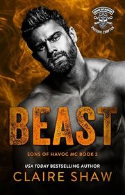 Book cover for "Beast" by Claire Shaw