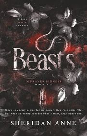 Book cover for "Beasts" by Sheridan Anne