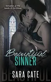 Book cover for "Beautiful Sinner" by Sara Cate