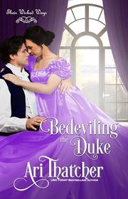 Book cover for "Bedeviling the Duke" by Aileen Fish