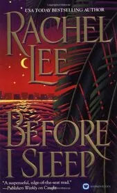 Book cover for "Before I Sleep" by Rachel Lee
