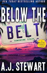Book cover for "Below The Belt" by AJ Stewart