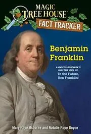 Book cover for "Benjamin Franklin" by Mary Pope Osborne