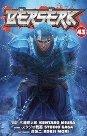 Book cover for "Berserk Volume 43" by Kentaro Miura