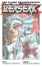 Book cover for "Berserk: The Flame Dragon Knight" by Kentaro Miura