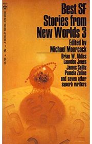 Book cover for "Best SF Stories from New Worlds 3" by Michael Moorcock