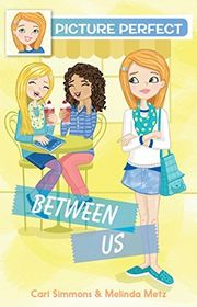 Book cover for "Between Us" by Melinda Metz
