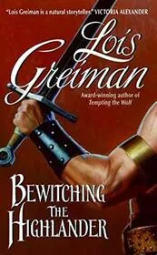 Book cover for "Bewitching The Highlander" by Lois Greiman