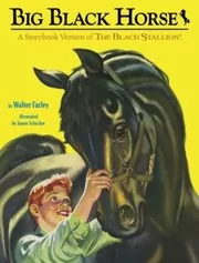 Book cover for "Big Black Horse" by Walter Farley