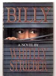 Book cover for "Billy" by Whitley Strieber