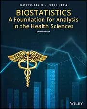 Book cover for "Biostatistics" by Wayne W. Daniel