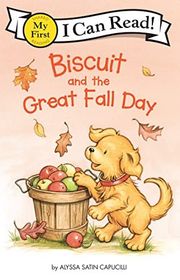 Book cover for "Biscuit and the Great Fall Day" by Alyssa Satin Capucilli
