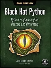 Book cover for "Black Hat Python" by Justin Seitz