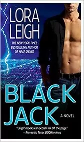 Book cover for "Black Jack" by Lora Leigh