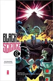 Book cover for "Black Science" by Rick Remender